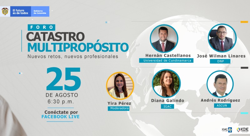  Facebook Live: Catastro Multipropósito Nuevos retos, nuevas oportunidades