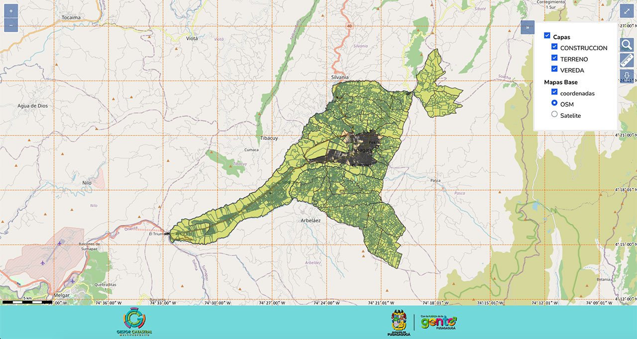 Geovisor Catastral Fusagasugá