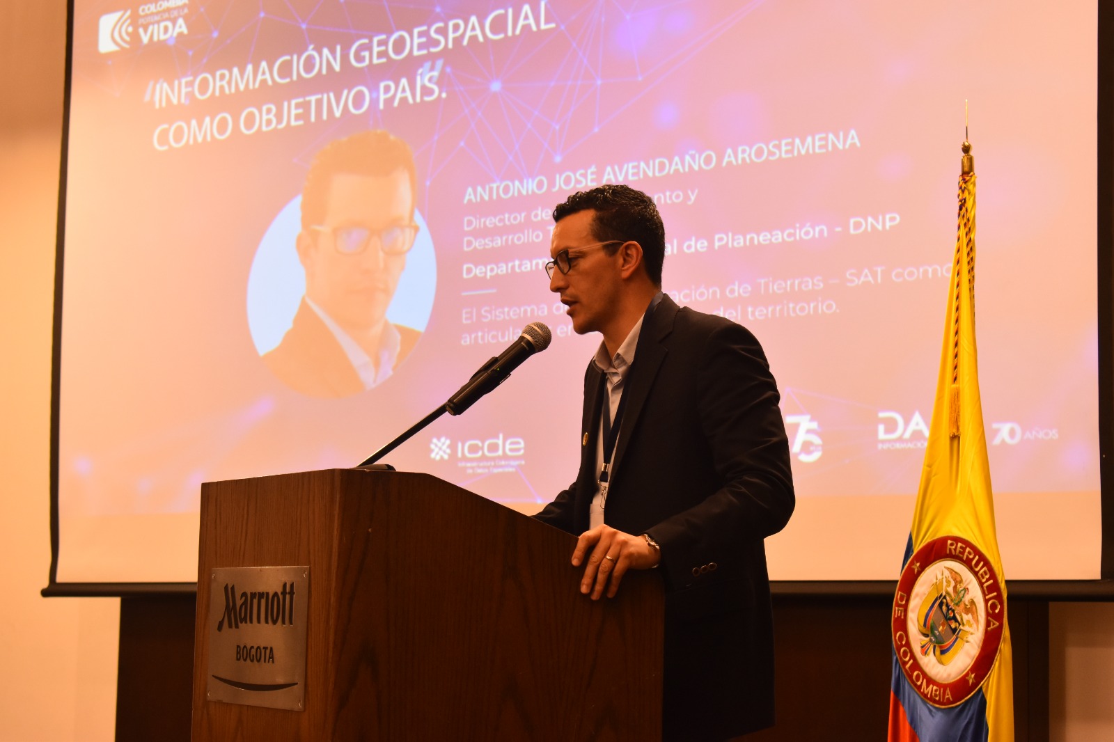 Dr. Antonio José Avendaño Arosemena - Director de Ordenamiento y Desarrollo territorial del DNP