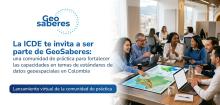 La ICDE te invita a ser parte de GeoSaberes