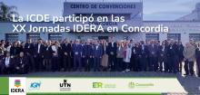 La ICDE participó en las XX Jornadas IDERA en Concordia